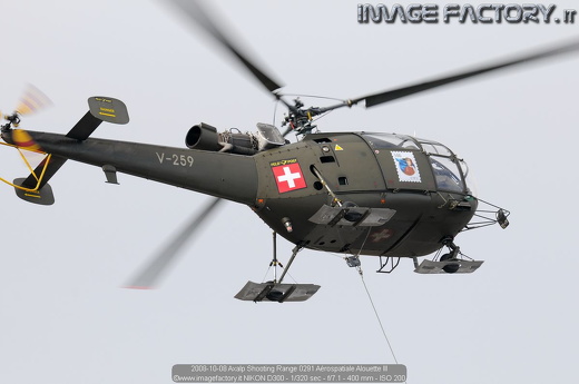 2008-10-08 Axalp Shooting Range 0291 Aérospatiale Alouette III